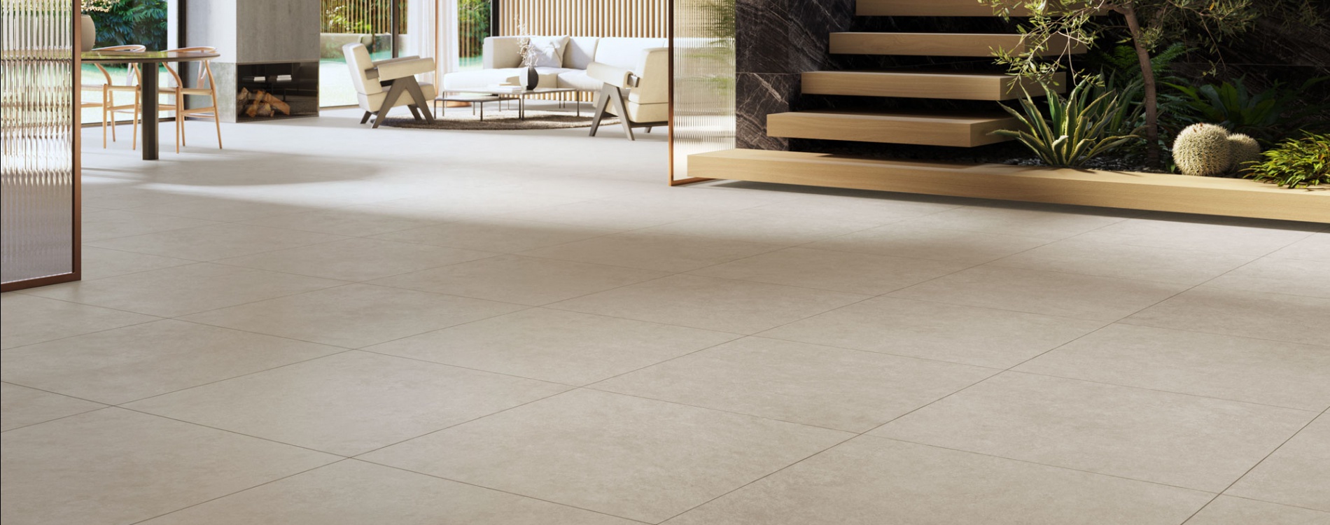 Blent Ivory salon contemporain